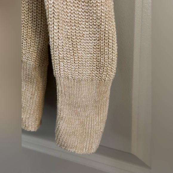 J. Crew Women’s Relaxed Linen Blend Cardigan Sweater in Oatmeal Size Small - Picture 6 of 12